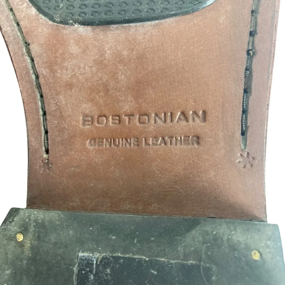 Bostonian Mckewen Step Loafers Mens 11.5 M Brown Leather Dress Shoes - Picture 11 of 12